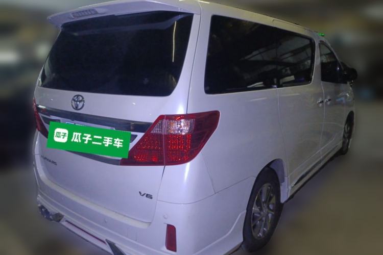 Used Toyota Alphard 2012 3.5L Luxury Edition Rear Right 45 Deg