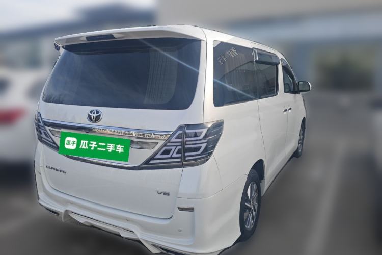 Used Toyota Alphard 2012 3.5L Luxury Edition Rear Right 45 Deg