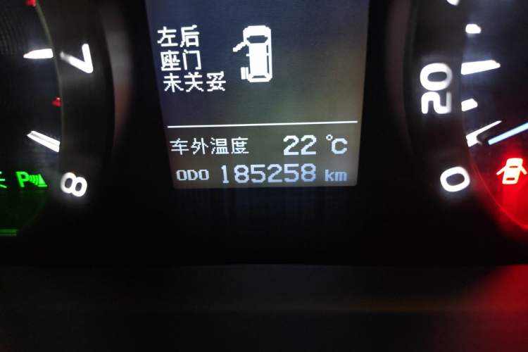 Used Toyota Alphard  Odometer Close Up