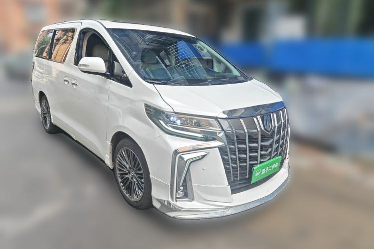 Used Toyota Alphard  Front Right 45 Deg