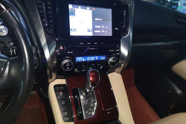 Used Toyota Alphard 2015 3.5L Luxury Edition Audio And AC Panel