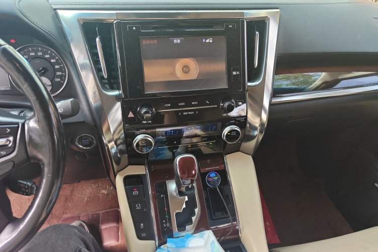 Used Toyota Alphard 2015 3.5L Luxury Edition Audio And AC Panel