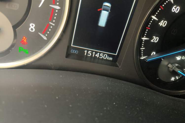 Used Toyota Alphard 2015 3.5L Prestige Edition Odometer Close Up
