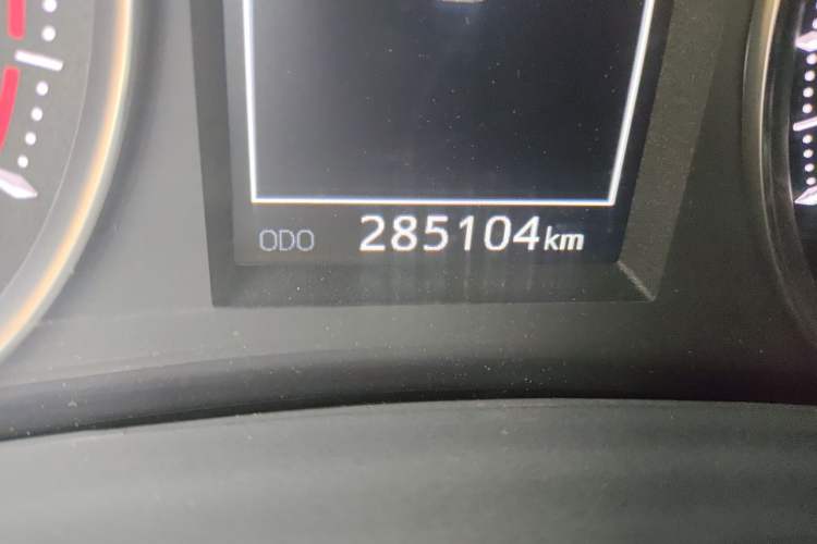 Used Toyota Alphard 2015 3.5L Luxury Edition Odometer Close Up