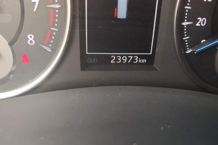 Used Toyota Alphard 2015 3.5L Luxury Edition Odometer Close Up