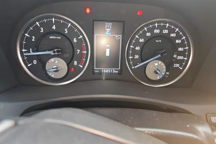 Used Toyota Alphard 2015 3.5L Luxury Edition Odometer Close Up