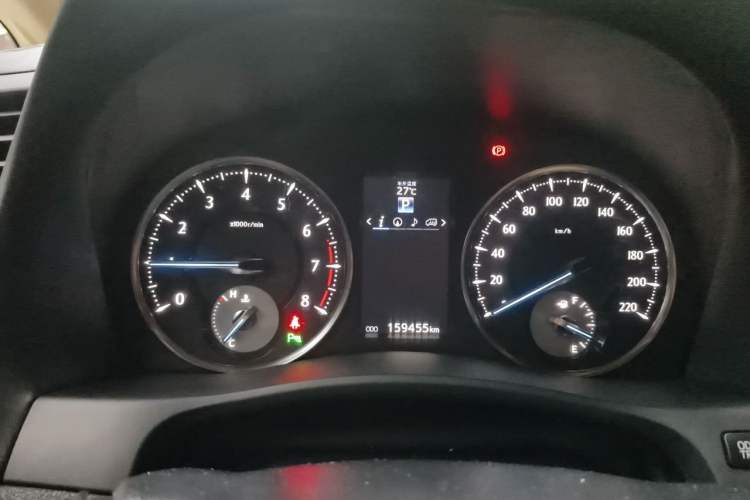 Used Toyota Alphard 2015 3.5L Luxury Edition Odometer Close Up