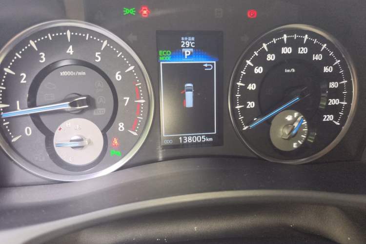 Used Toyota Alphard 2015 3.5L Prestige Edition Odometer Close Up