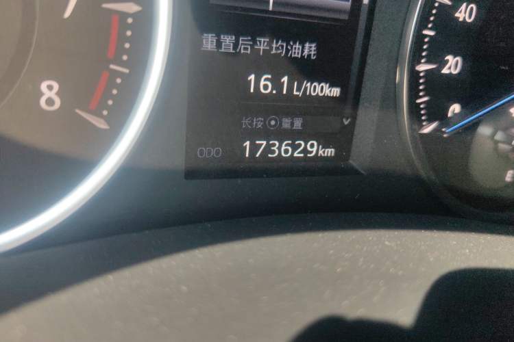 Used Toyota Alphard 2015 3.5L Prestige Edition Odometer Close Up