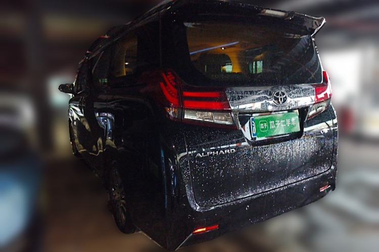 Used Toyota Alphard 2015 3.5L Luxury Edition Rear Left 45 Deg
