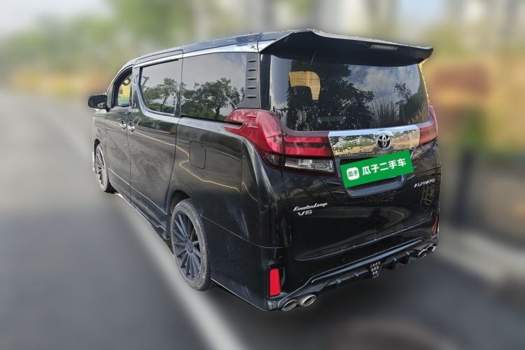 Used Toyota Alphard 2015 3.5L Luxury Edition Rear Left 45 Deg