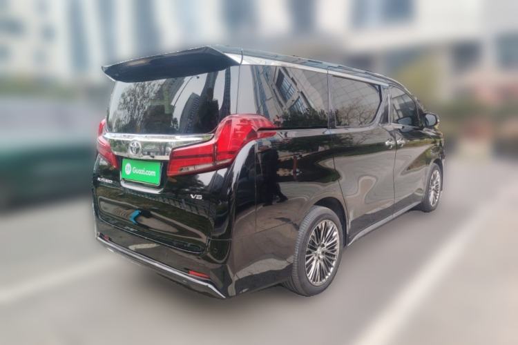 Used Toyota Alphard 2015 3.5L Luxury Edition Rear Right 45 Deg