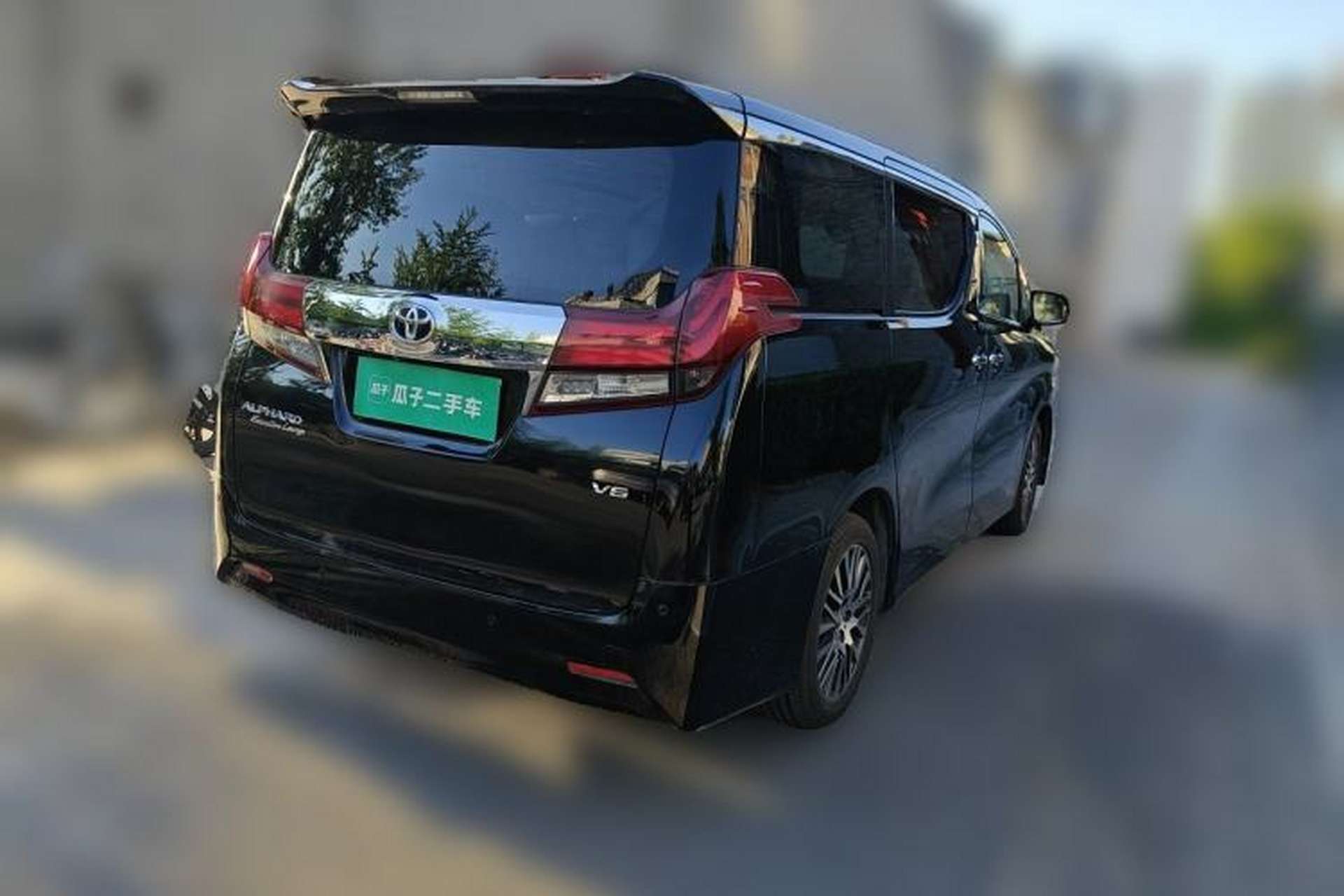 Used Toyota Alphard 2015 3.5L Prestige Edition Rear Right 45 Deg