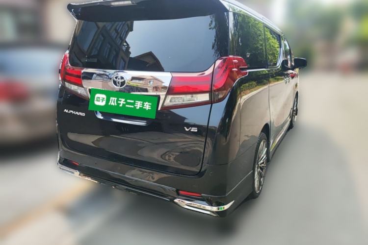Used Toyota Alphard 2015 3.5L Luxury Edition Rear Right 45 Deg