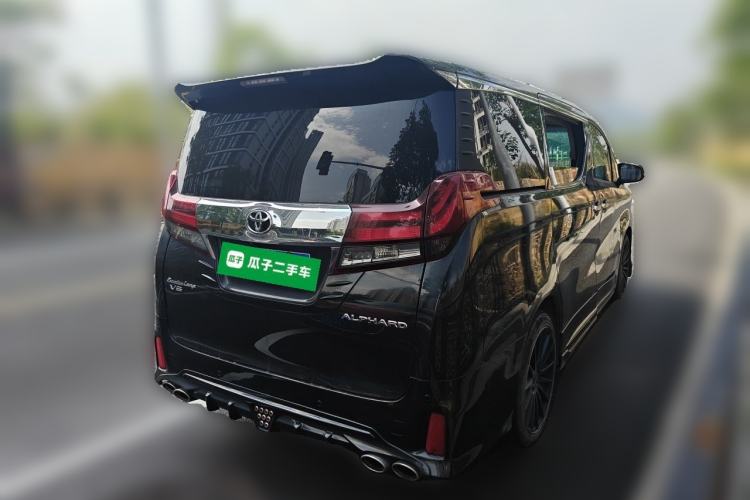 Used Toyota Alphard 2015 3.5L Luxury Edition Rear Right 45 Deg
