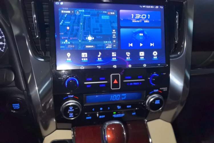 Used Toyota Alphard 2015 3.5L Luxury Edition Audio And AC Panel