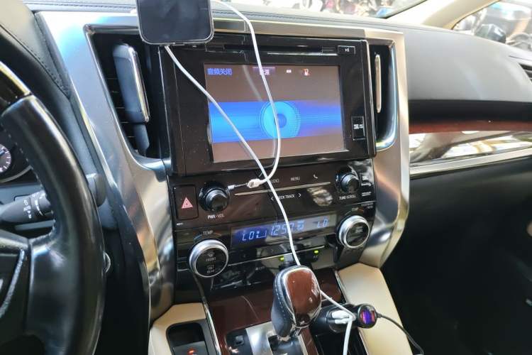 Used Toyota Alphard 2015 3.5L Luxury Edition Audio And AC Panel