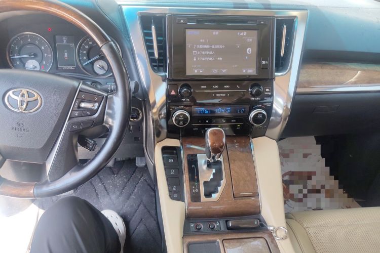 Used Toyota Alphard 2015 3.5L Prestige Edition Audio And AC Panel