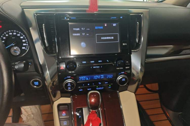 Used Toyota Alphard 2015 3.5L Luxury Edition Audio And AC Panel