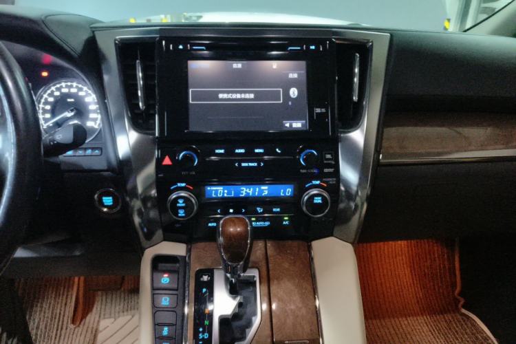 Used Toyota Alphard 2015 3.5L Prestige Edition Audio And AC Panel