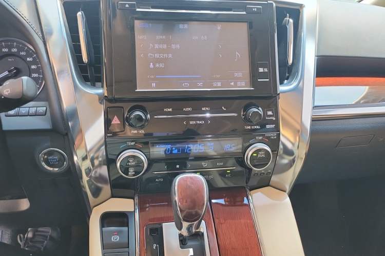 Used Toyota Alphard 2015 3.5L Luxury Edition Audio And AC Panel