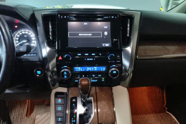 Used Toyota Alphard 2015 3.5L Prestige Edition Audio And AC Panel