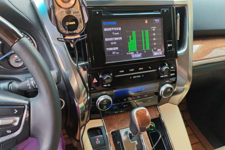 Used Toyota Alphard 2015 3.5L Prestige Edition Audio And AC Panel
