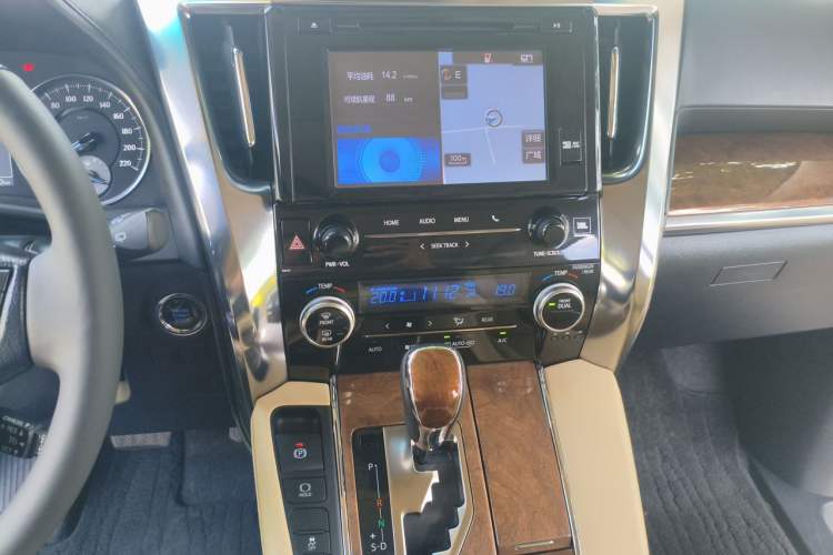 Used Toyota Alphard 2015 3.5L Prestige Edition Audio And AC Panel