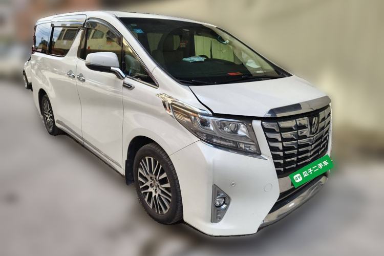 Used Toyota Alphard 2015 3.5L Luxury Edition Front Right 45 Deg