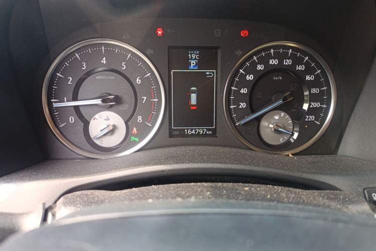 Used Toyota Alphard 2015 3.5L Prestige Edition Odometer Close Up