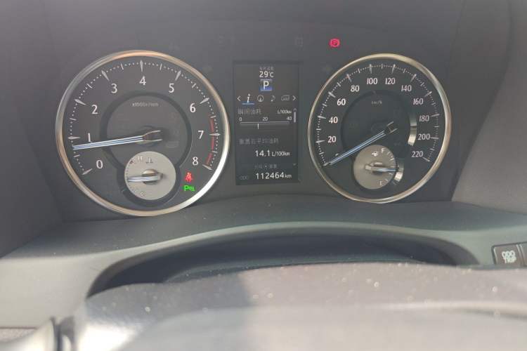 Used Toyota Alphard 2015 3.5L Prestige Edition Odometer Close Up
