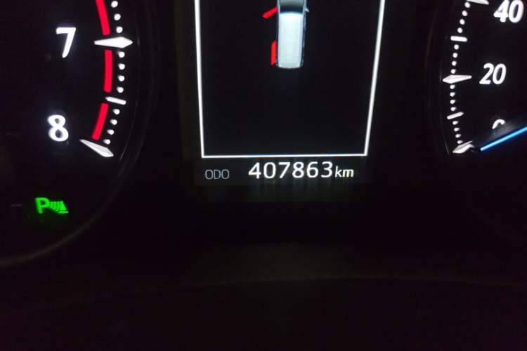 Used Toyota Alphard 2015 3.5L Luxury Edition Odometer Close Up