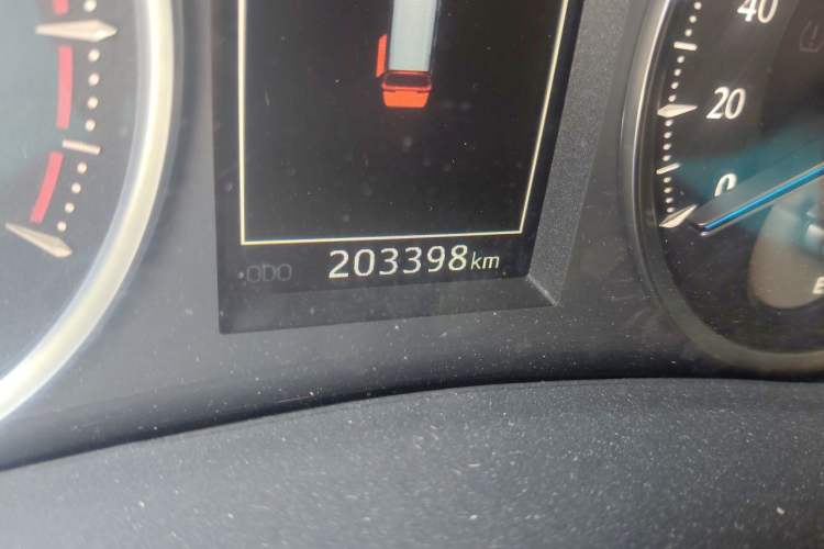 Used Toyota Alphard 2015 3.5L Prestige Edition Odometer Close Up
