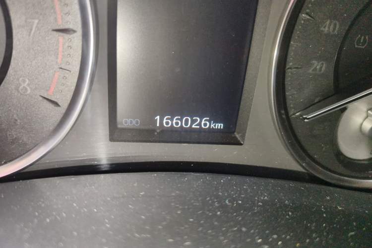 Used Toyota Alphard 2015 3.5L Luxury Edition Odometer Close Up