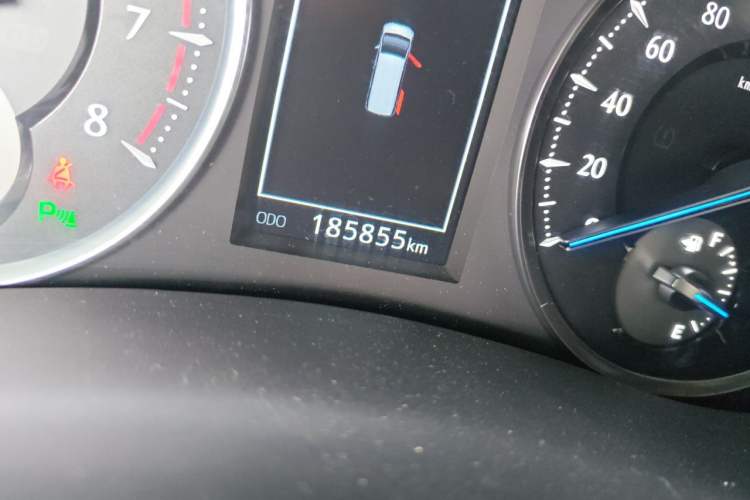 Used Toyota Alphard 2015 3.5L Prestige Edition Odometer Close Up
