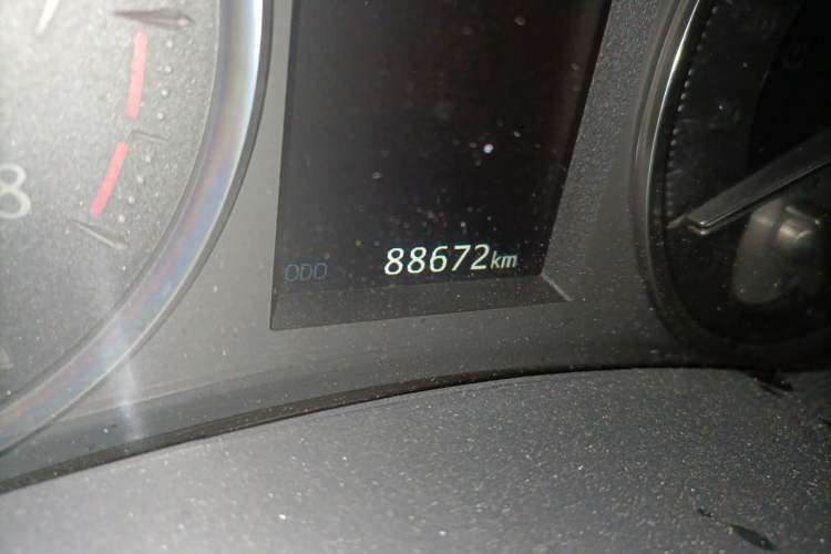 Used Toyota Alphard 2015 3.5L Prestige Edition Odometer Close Up