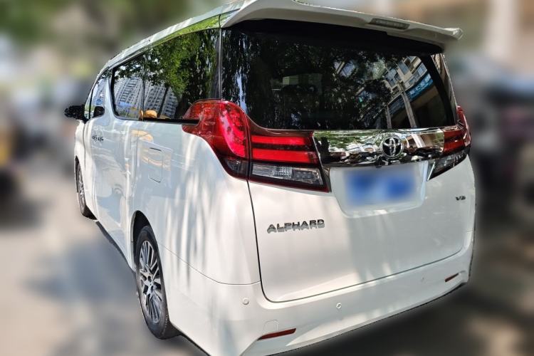 Used Toyota Alphard 2015 3.5L Luxury Edition Rear Left 45 Deg