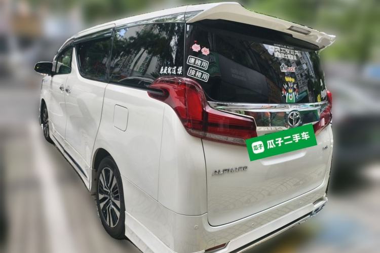 Used Toyota Alphard 2015 3.5L Luxury Edition Rear Left 45 Deg