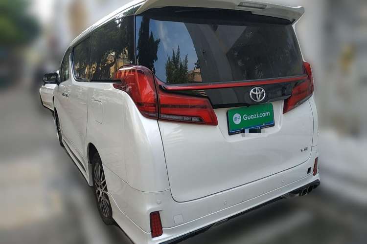 Used Toyota Alphard 2015 3.5L Prestige Edition Rear Left 45 Deg