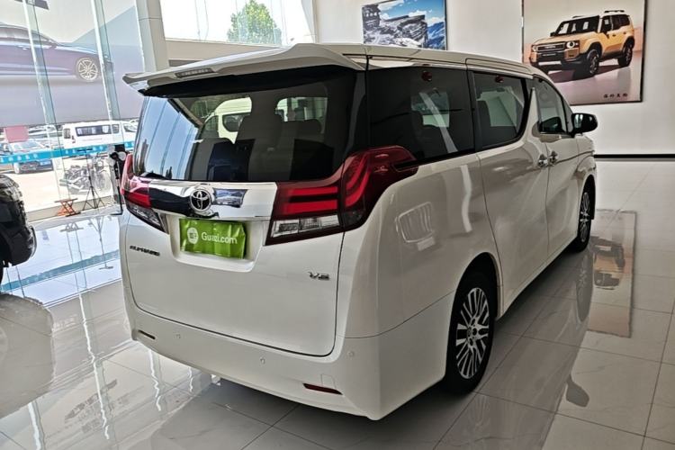 Used Toyota Alphard 2015 3.5L Luxury Edition Rear Right 45 Deg
