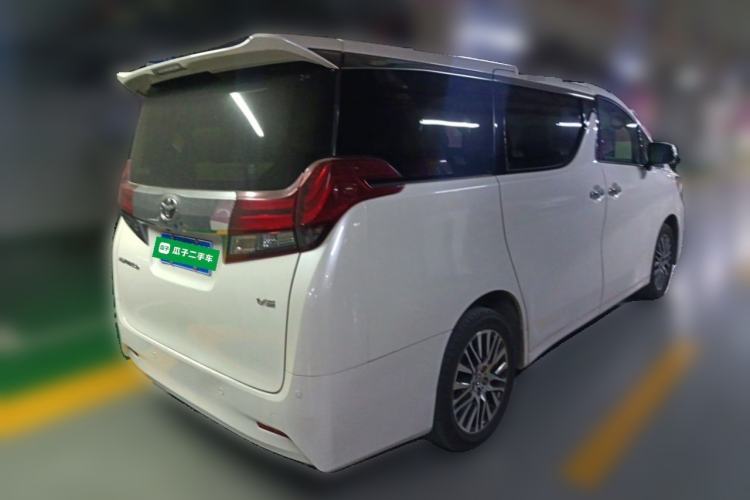 Used Toyota Alphard 2015 3.5L Luxury Edition Rear Right 45 Deg