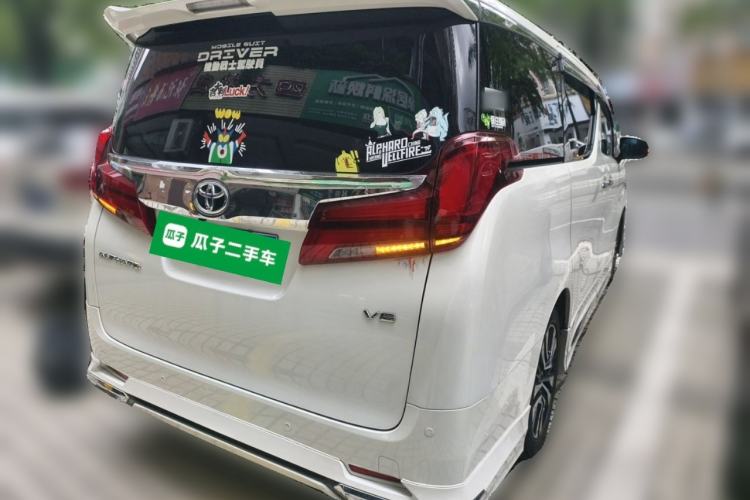 Used Toyota Alphard 2015 3.5L Luxury Edition Rear Right 45 Deg