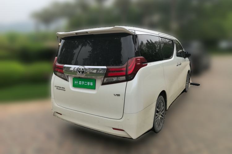 Used Toyota Alphard 2015 3.5L Luxury Edition Rear Right 45 Deg