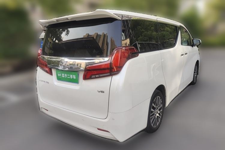 Used Toyota Alphard 2015 3.5L Luxury Edition Rear Right 45 Deg
