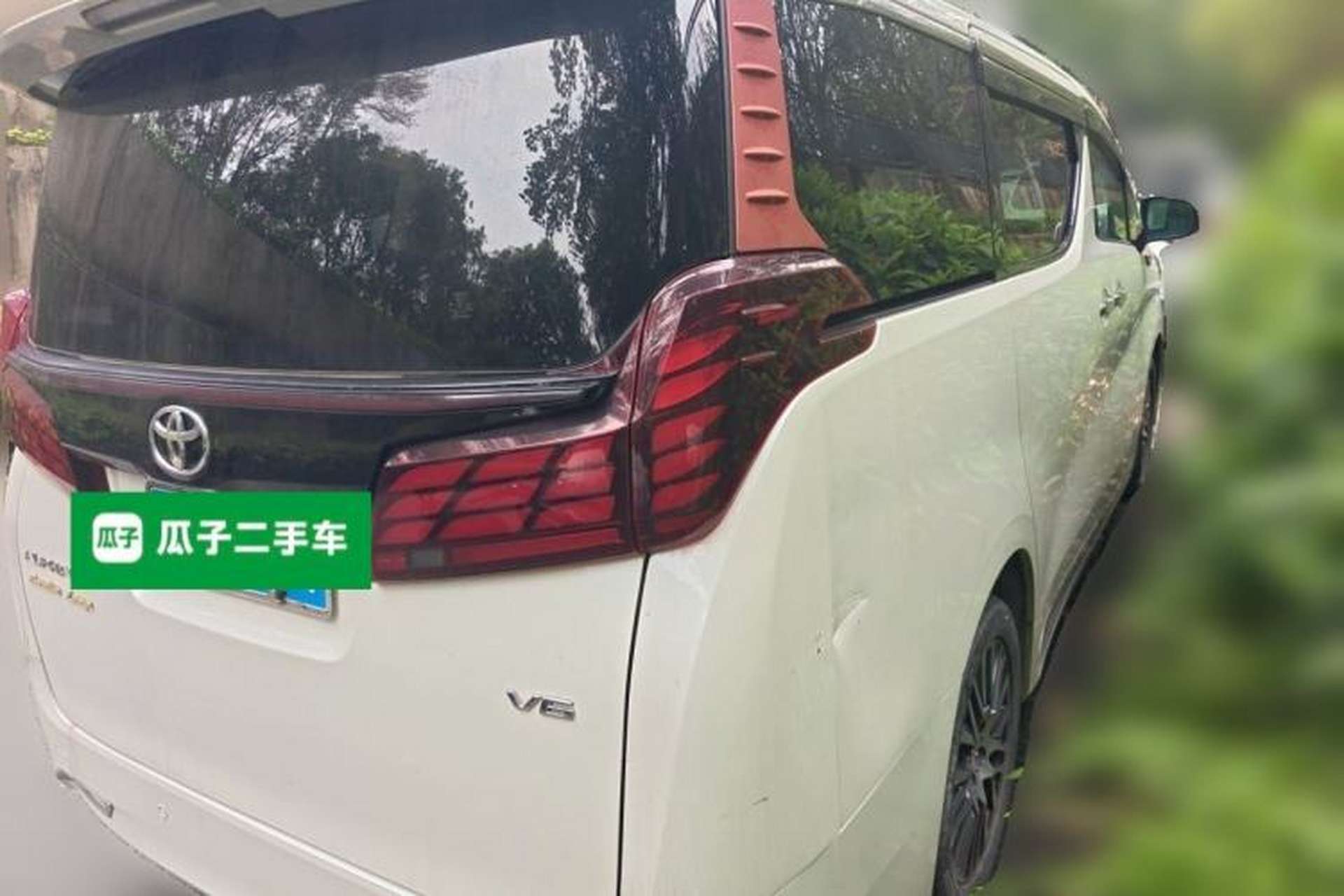 Used Toyota Alphard 2015 3.5L Luxury Edition Rear Right 45 Deg