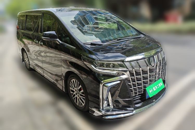 Used Toyota Alphard  Front Right 45 Deg