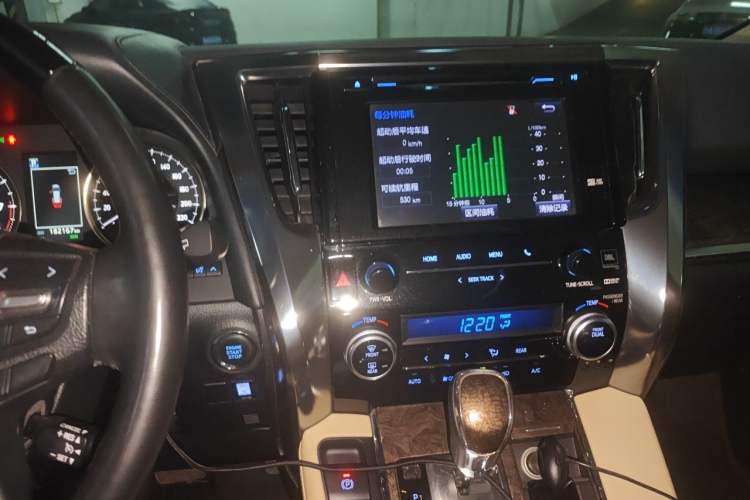 Used Toyota Alphard 2018 Revised Version 3.5L Premium Edition Audio And AC Panel