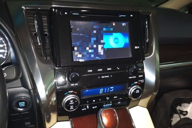 Used Toyota Alphard 2018 3.5L Luxury Edition Audio And AC Panel