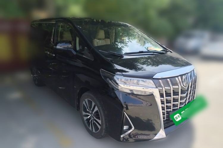 Used Toyota Alphard 2018 Revised Version 3.5L Luxury Edition Front Right 45 Deg