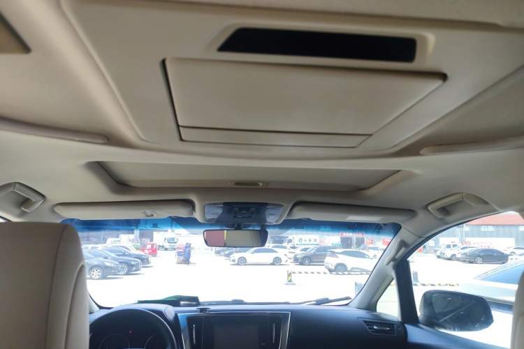 Used Toyota Alphard 2018 Revised Version 3.5L Luxury Edition Headliner